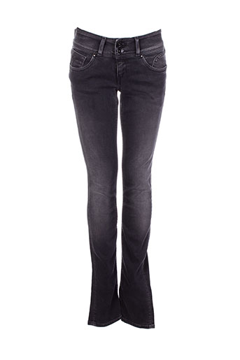 teddy smith jeans fille de couleur noir