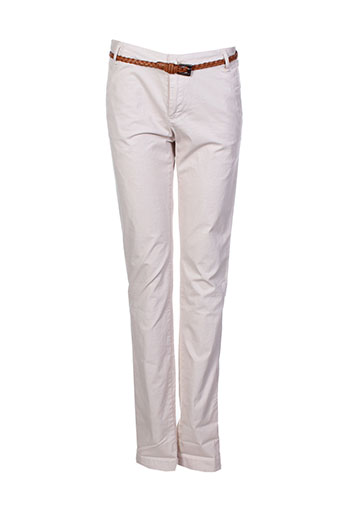 teddy smith pantalons fille de couleur gris