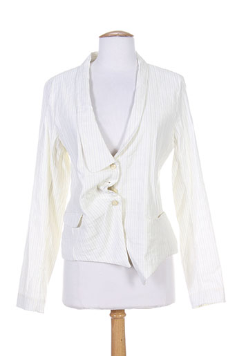 lilith vestes femme de couleur blanc