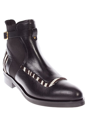 libre comme l'air chaussures femme de couleur noir