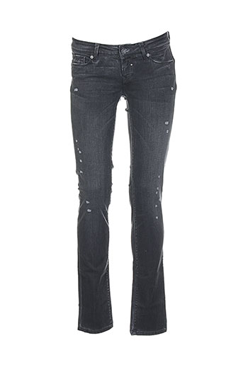 salsa jeans femme de couleur gris