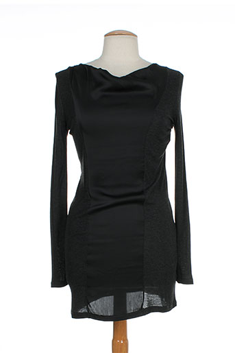 luisa cerano robes femme de couleur noir