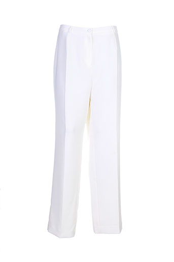 villa bleue pantalons femme de couleur beige