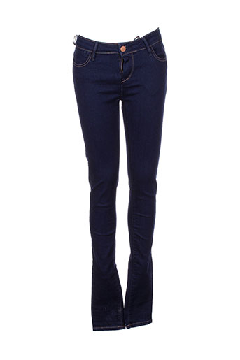 teddy smith jeans femme de couleur bleu