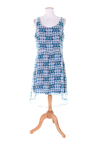 ddp robes femme de couleur bleu
