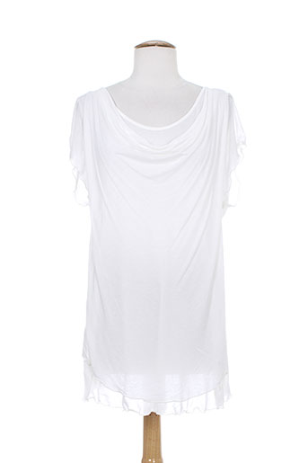 alan red t-shirts femme de couleur blanc