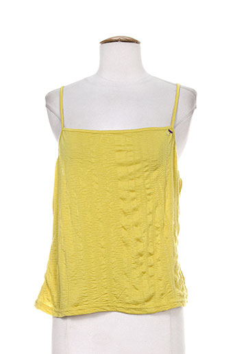 fille des sables chemises femme de couleur jaune