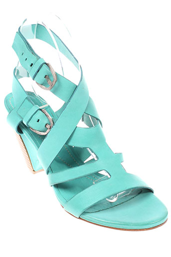 vic matie chaussures femme de couleur vert