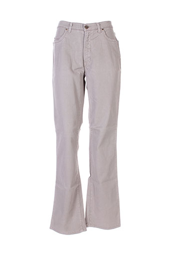 trussardi jeans pantalons femme de couleur gris