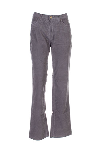 trussardi jeans pantalons femme de couleur gris