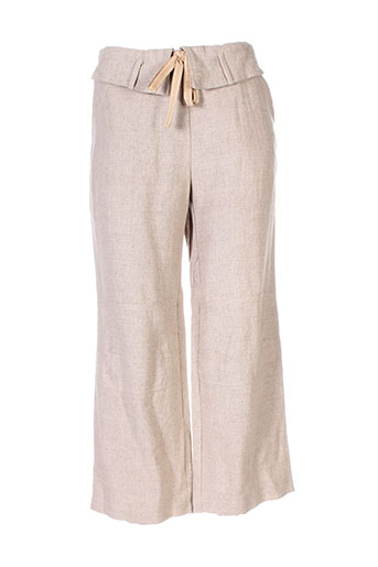 beatrice.b pantacourts femme de couleur beige