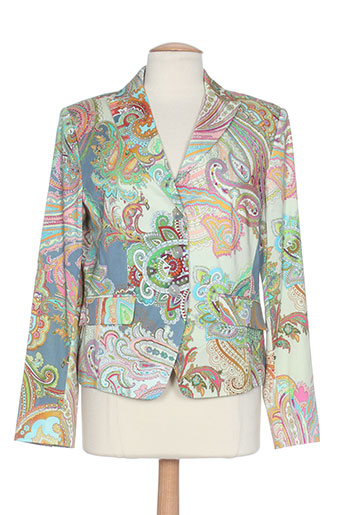 white label vestes femme de couleur vert