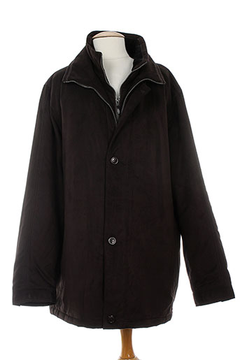 cabano manteaux homme de couleur marron