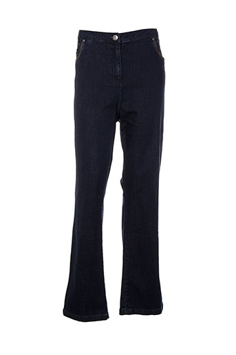 thalassa jeans femme de couleur bleu