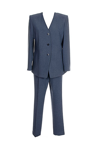villa bleue ensemble femme de couleur bleu