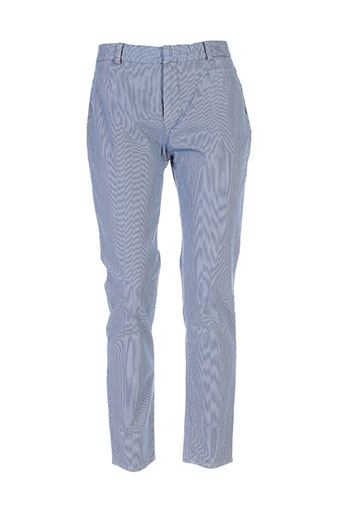 votre nom pantalons femme de couleur bleu