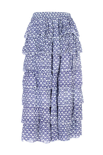 redsoul jupes femme de couleur bleu