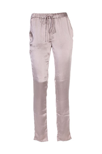 charlie joe pantalons femme de couleur marron