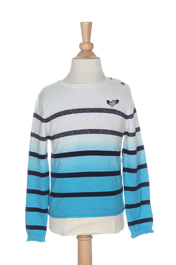 3 et pommes cols et ronds fille de couleur bleu (photo) 3 et pommes cols et ronds fille de couleur bleu (photo)
