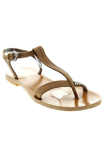 nimal chaussures fille de couleur marron
