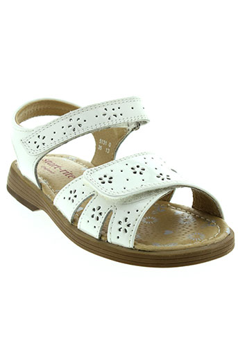 start et rite et shoes sandales et nu et pieds fille de couleur blanc