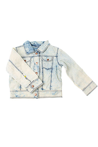 mexx vestes fille de couleur bleu