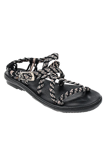 la marine chaussures femme de couleur noir