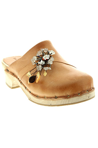 les et sabots et de et quatuor mules et sabots femme de couleur beige