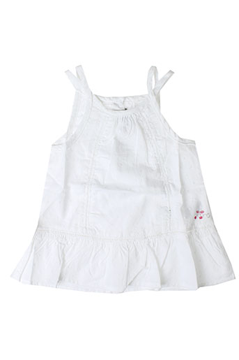orchestra t-shirts fille de couleur blanc