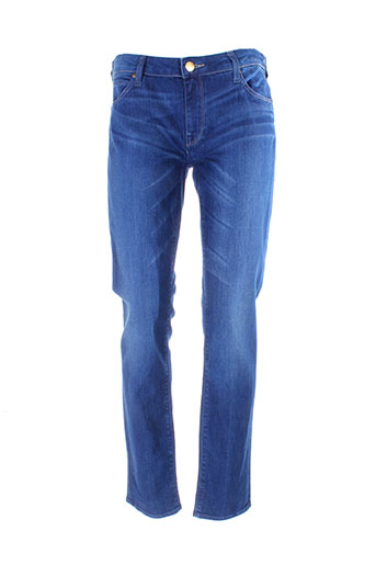 lee jeans femme de couleur bleu