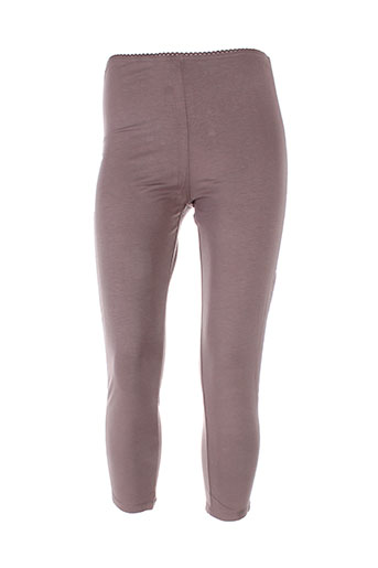 maloka pantalons femme de couleur marron