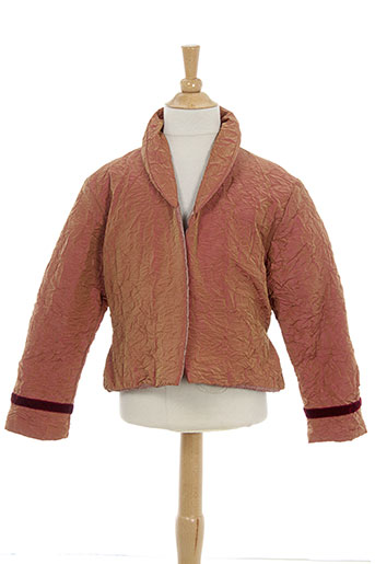 contre vents et marees vestes fille de couleur rose