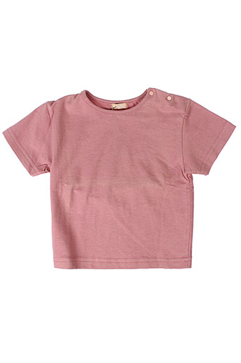 contre vents et marees t-shirts / tops fille de couleur rose