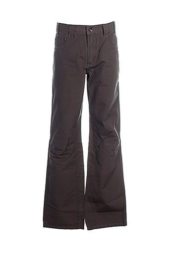 ddp pantalons garçon de couleur gris