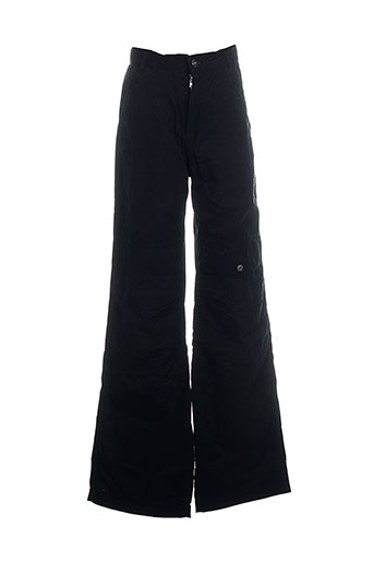 mexx pantalons garçon de couleur noir