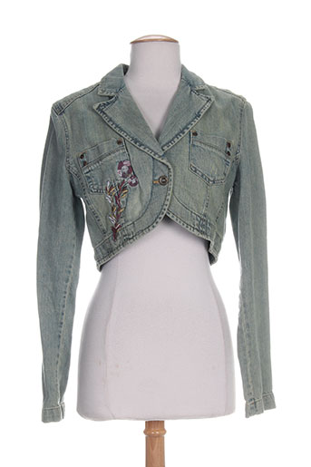 mexx vestes femme de couleur bleu