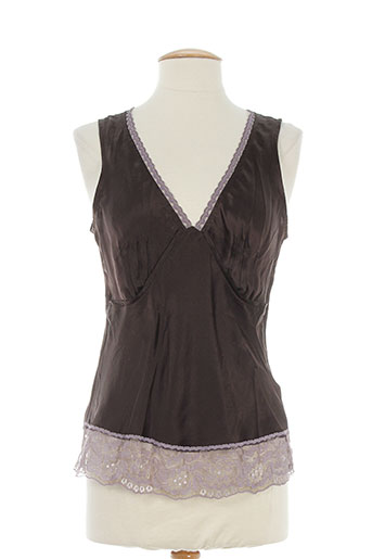 pablo gerard darel chemises femme de couleur marron