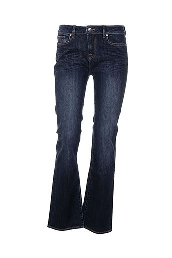 pablo gerard darel jeans femme de couleur bleu
