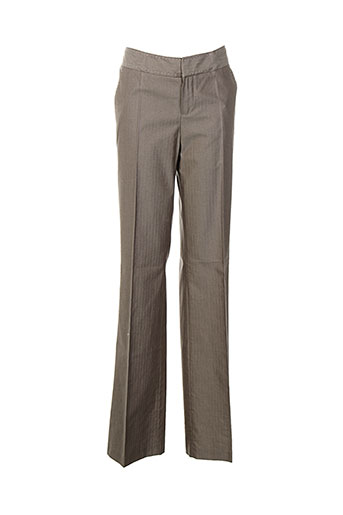 mexx pantalons femme de couleur beige