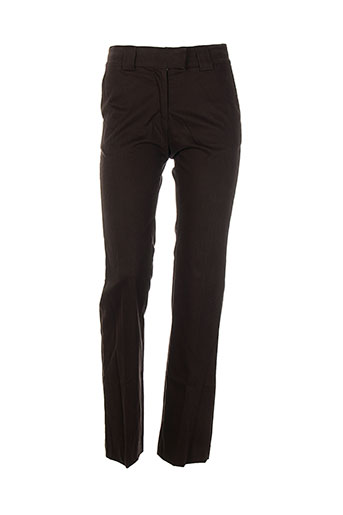 pablo gerard darel pantalons femme de couleur marron