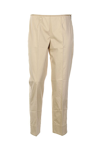 daniel hechter pantalons femme de couleur beige