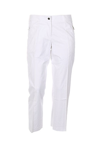lola pantacourts femme de couleur blanc