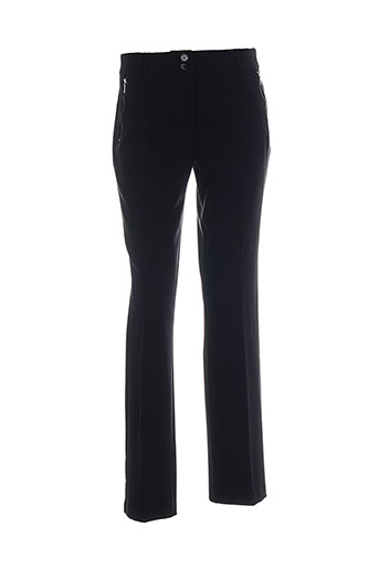 jensen pantalons femme de couleur noir