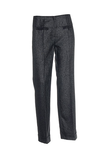 jean delfin pantalons femme de couleur gris
