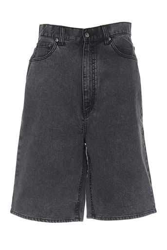 cheap monday shorts / bermudas homme de couleur noir