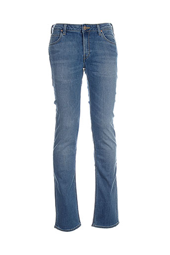 lee jeans femme de couleur bleu
