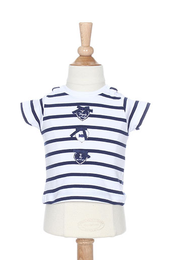 week end a la mer t-shirts fille de couleur bleu