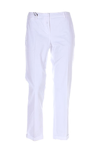marella pantacourts femme de couleur blanc