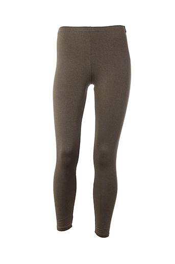 garcia pantalons femme de couleur marron