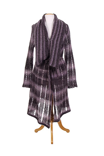 rimini gilets femme de couleur violet